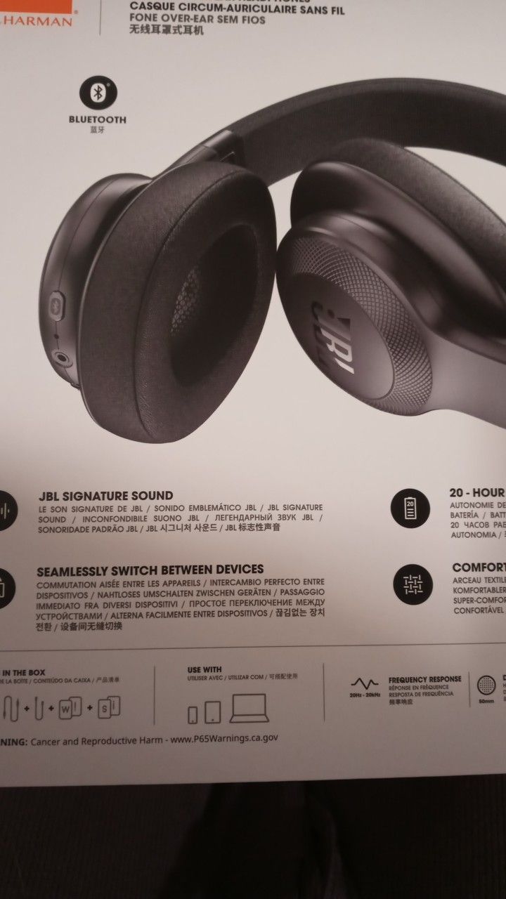JBL Wireless Headphones E55BT