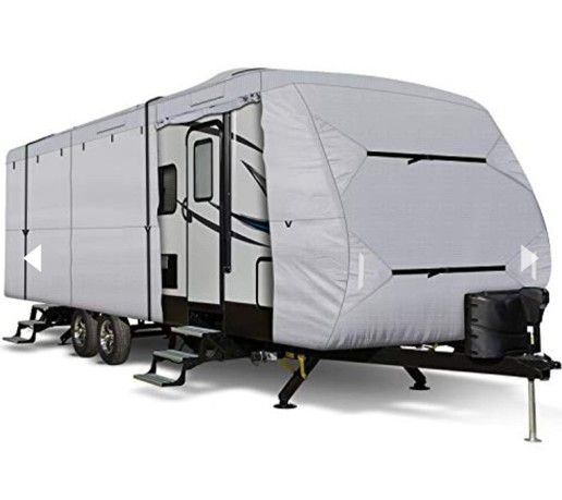 Windproof Upgraded 20' - 22' Travel Trailer RV Cover