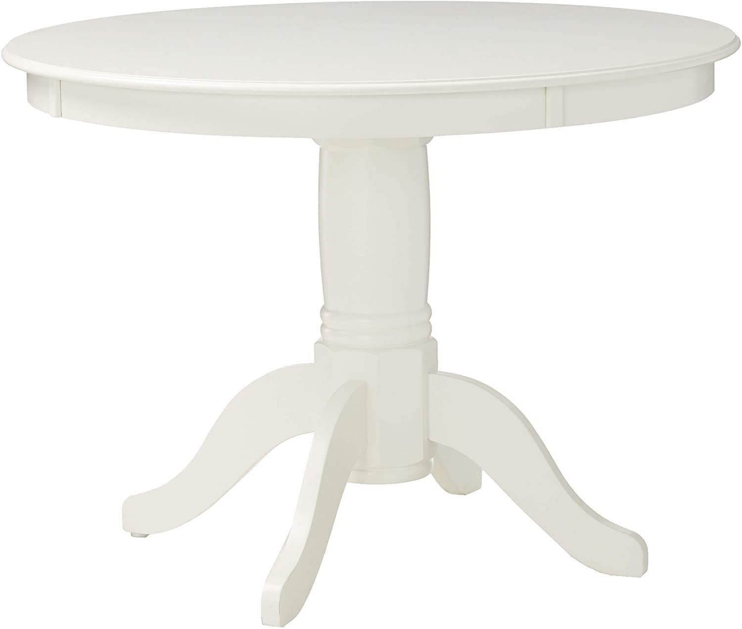 Traditional Elegant Design Dining Set, White/Gray