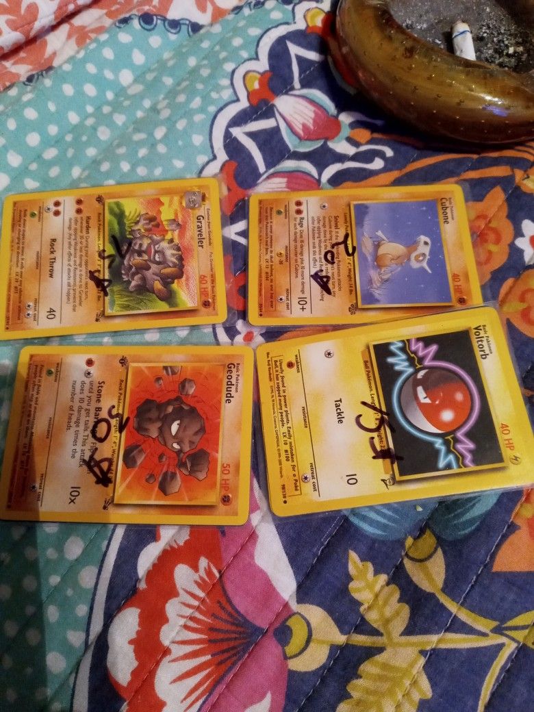 Rare Pokie man cards