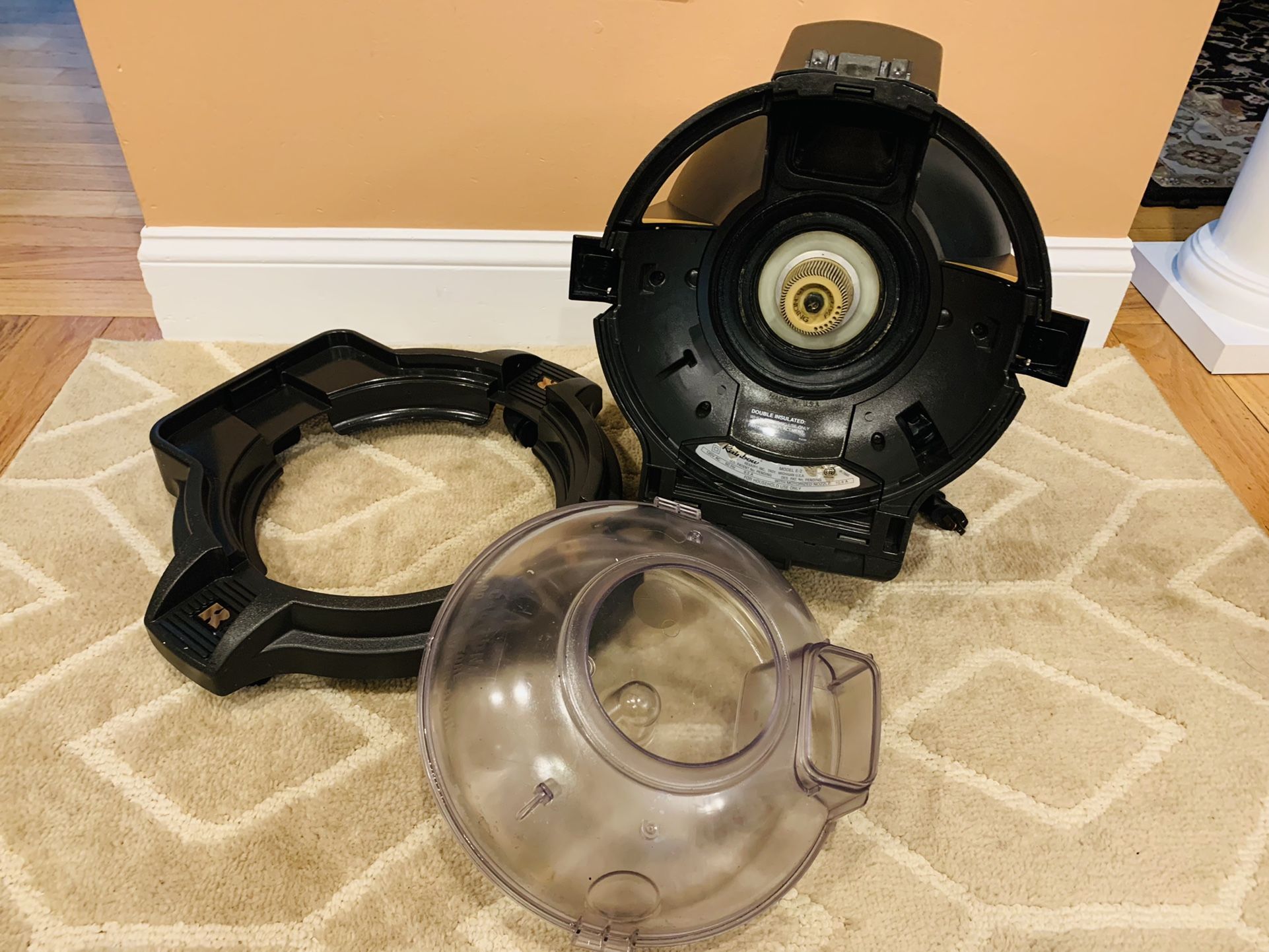 Rainbow E2 gold canister vacuum cleaner