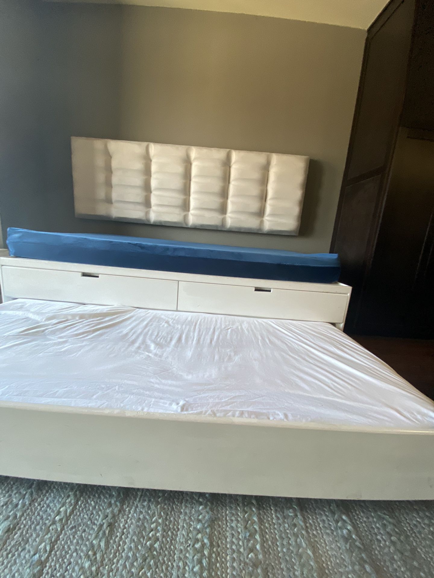 Headboard + 2 Matress Sofa/Bed Furniture Piece 