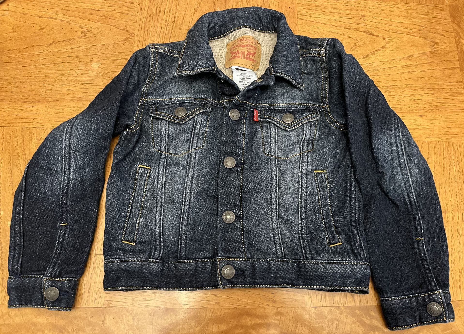 Levi Strauss & Co Boy / Girl Jean Jacket 4 Reg