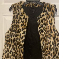 Talbots Woman’s Vest Leapard Size M Thumbnail
