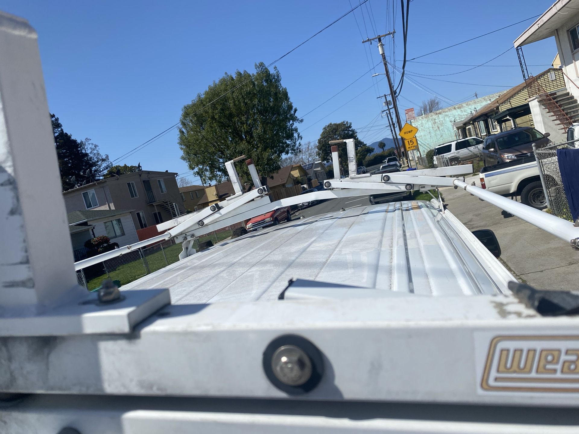Drop Down Ladders Rack