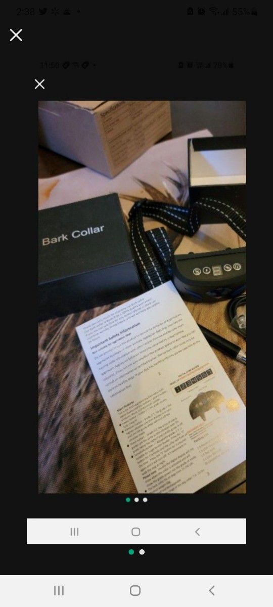 No Bark Dog Training Collar
