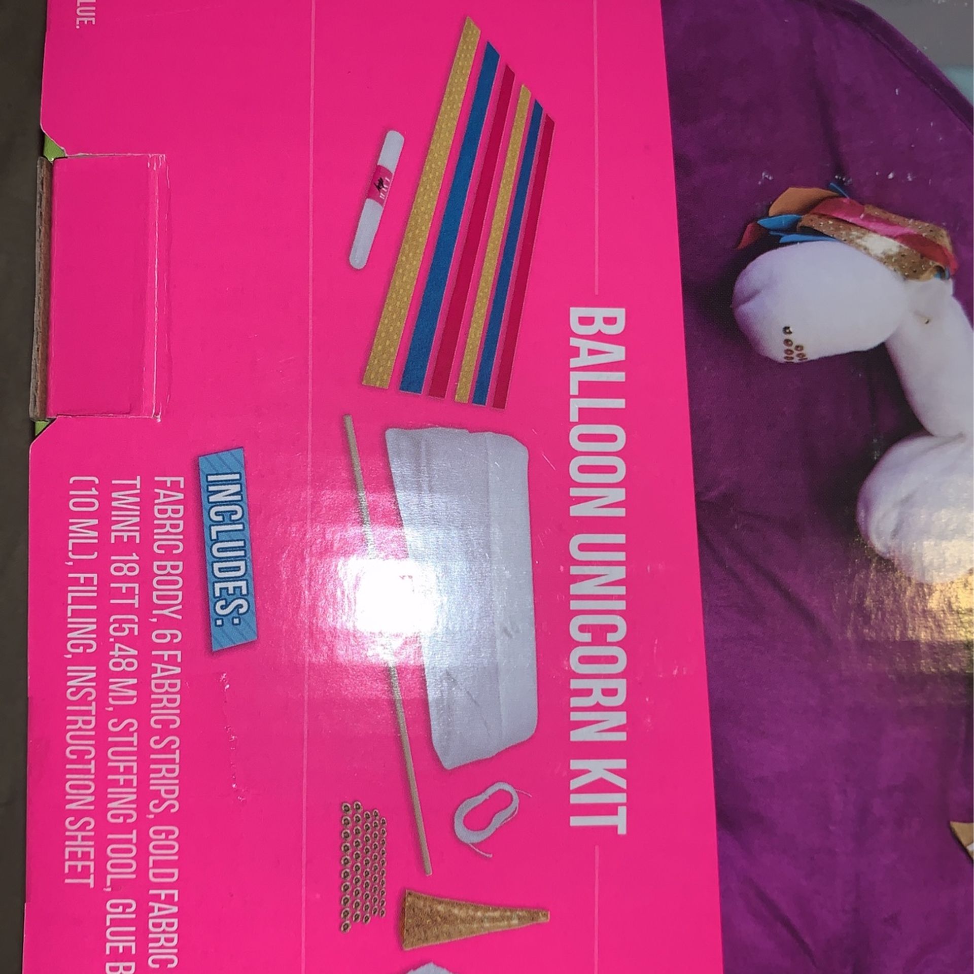 Unicorn Balloon Pillow Kit