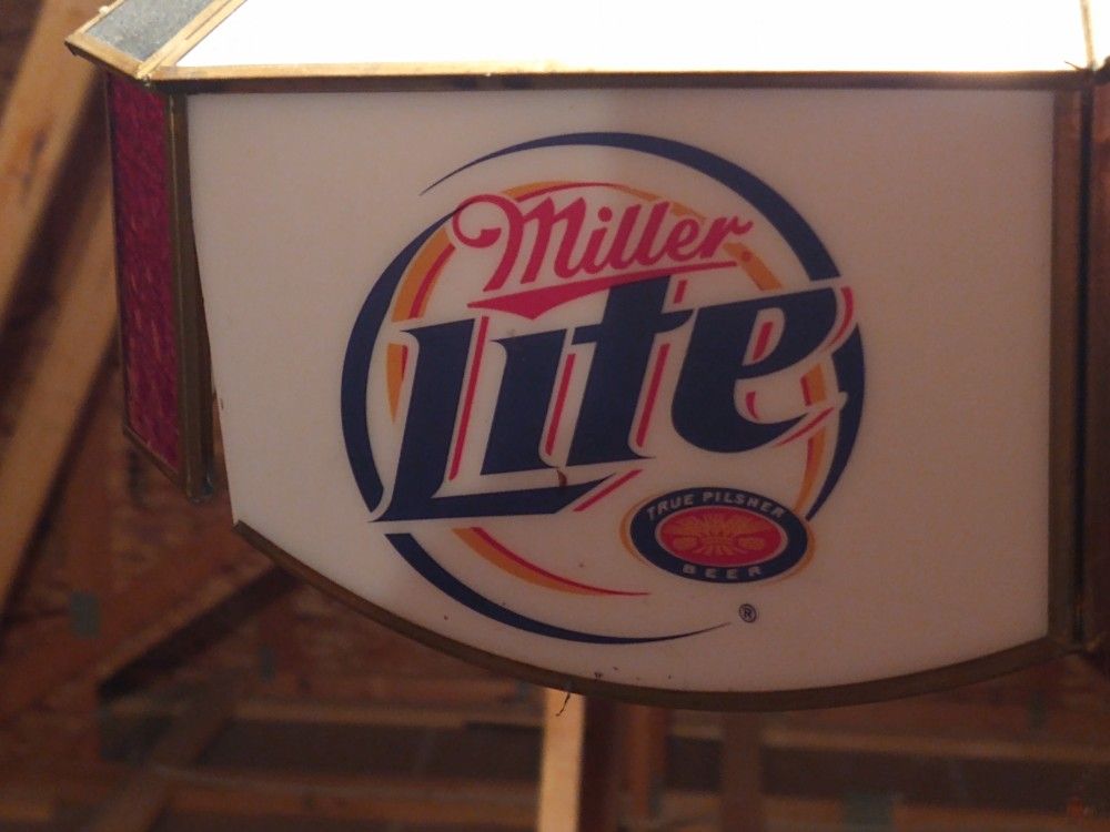 Miller lite chandelier
