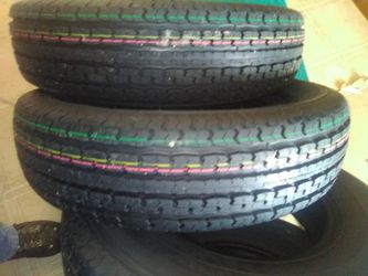 235-80-16 new 10 ply trailer tire Thumbnail
