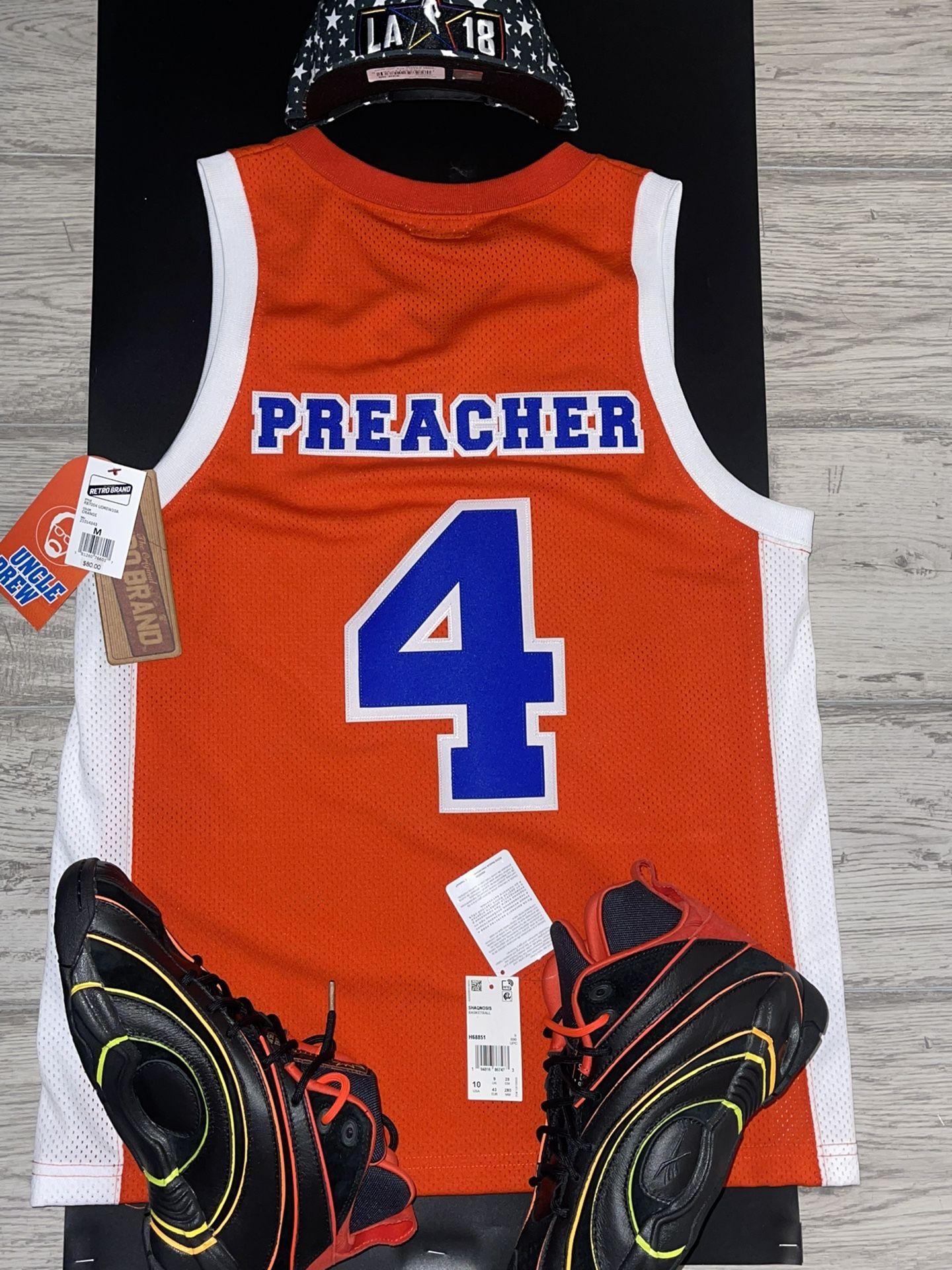 HALLOWEEN Basketball fit Kyrie Harlem Buckets Shaqnosis shoes LA All Star cap⭐️
