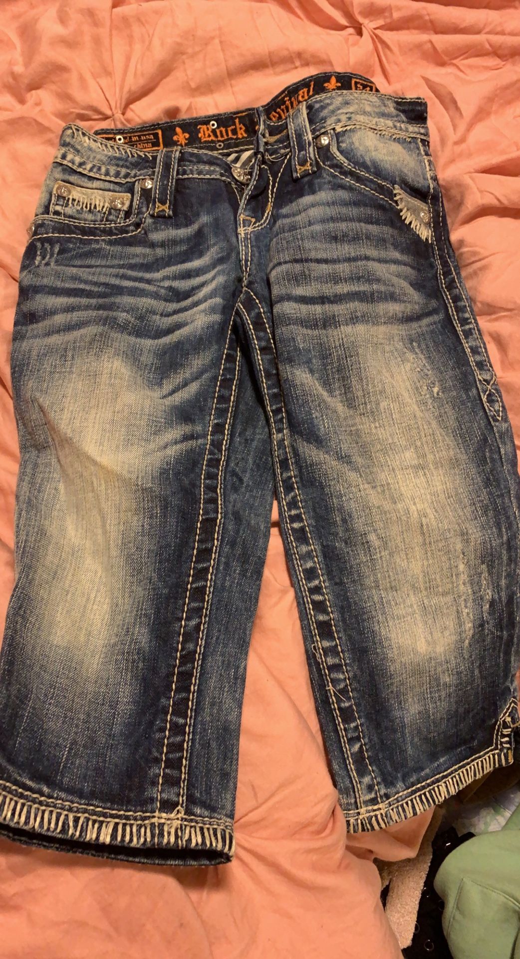 Size 24 Rock Revival Shorts