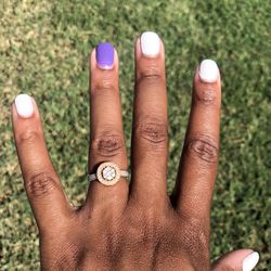 Gorgeous Rose Gold Engagement/ Wedding Ring Thumbnail