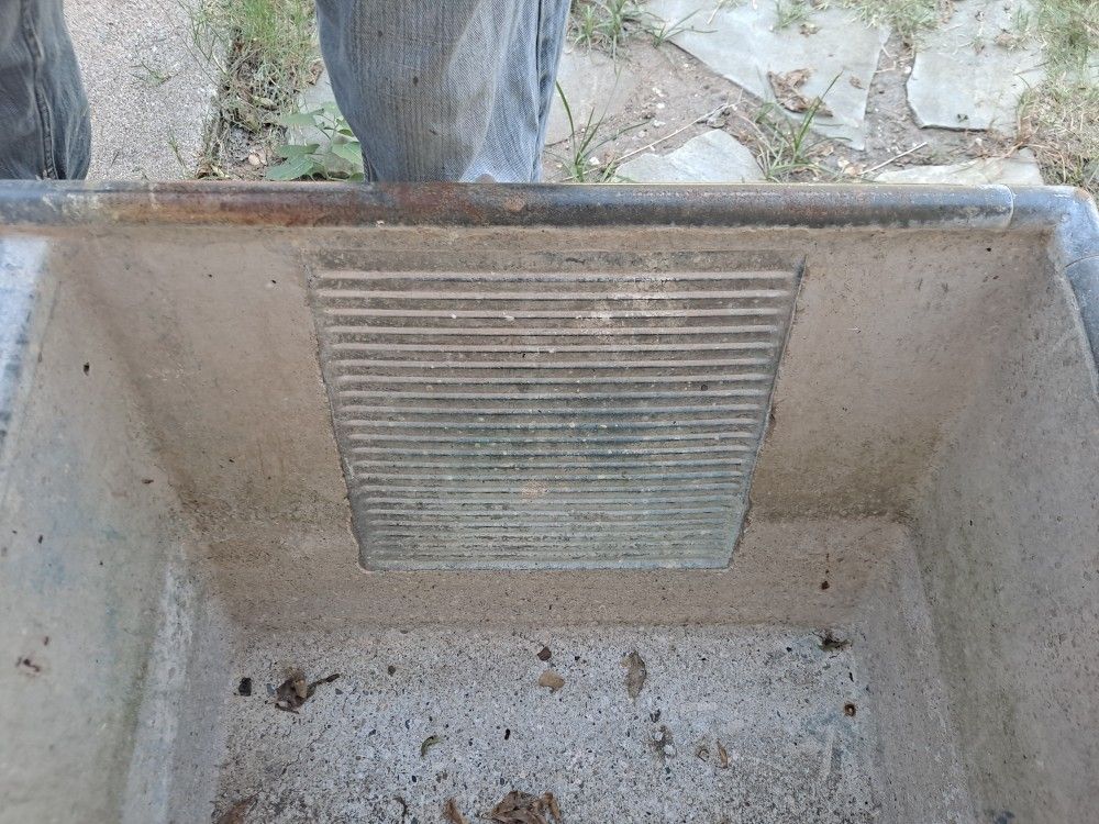 Antique Concrete Laundry Sink
