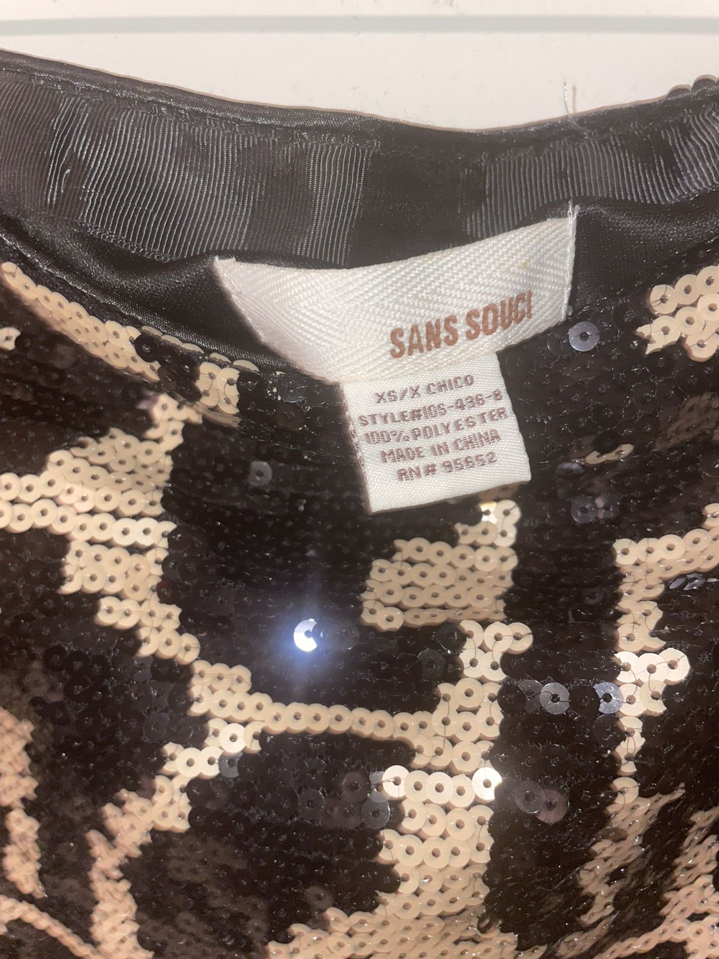 Gold / Black Skirt (XS)