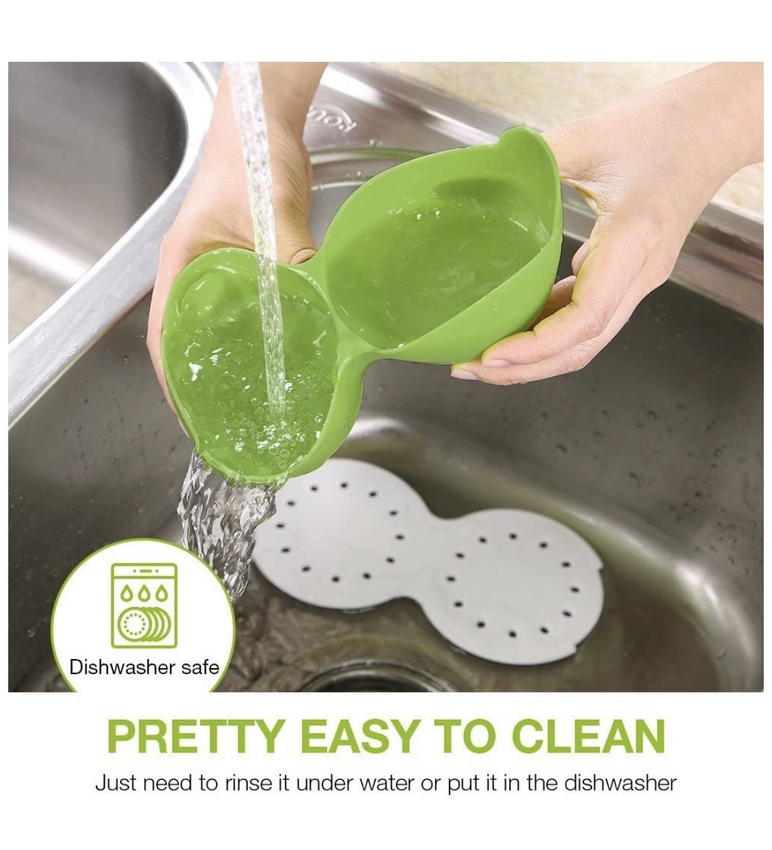 Egg Poacher, Cozzine Egg Cooker Silicone Egg Poaching Cups with Ring Standers,