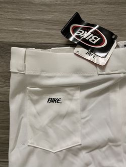 Bike Athletic Style 4108 White Adult Baseball Pants w/Belt Loops Size XXL NEW Thumbnail