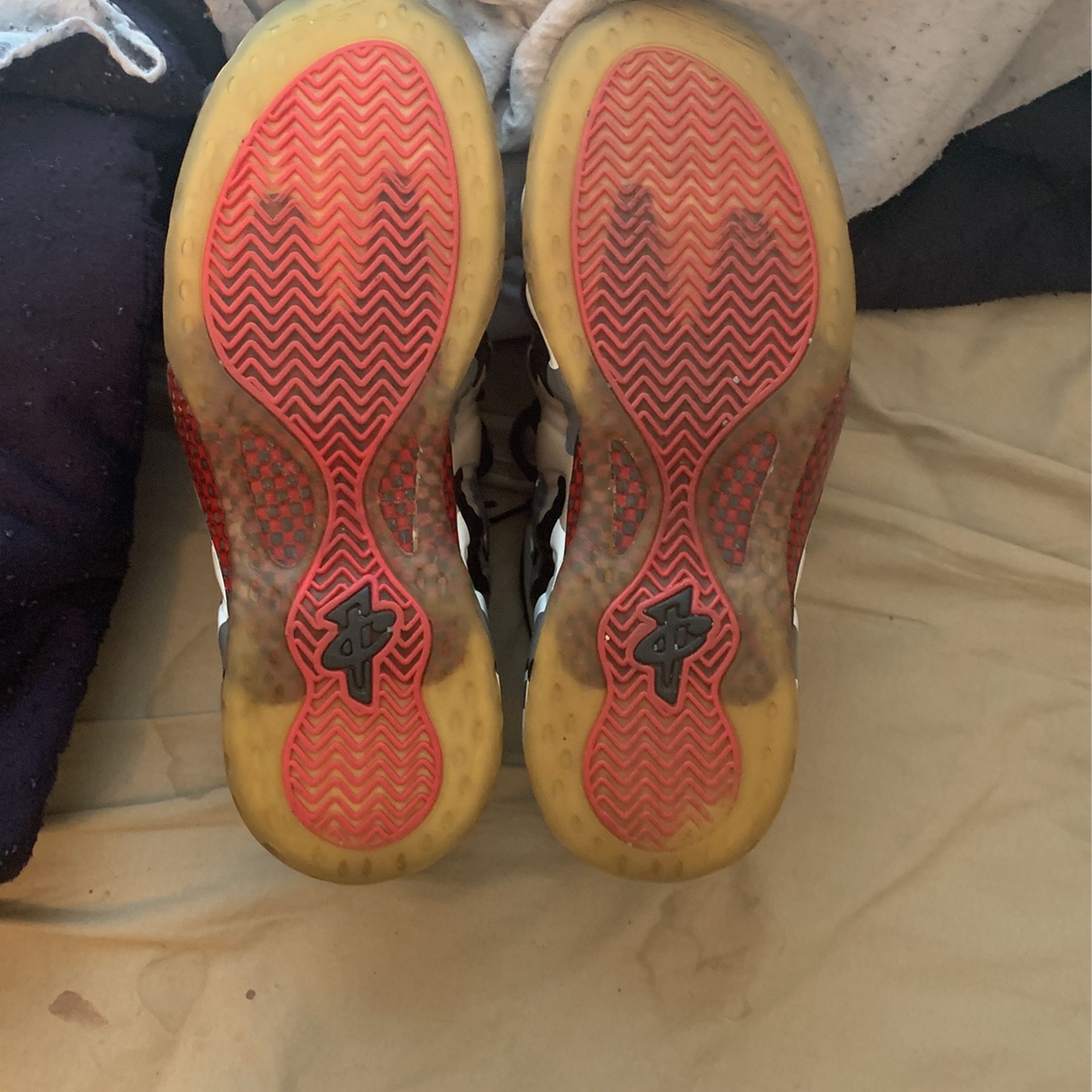 Nike Foamposite size 12 Fighter jet