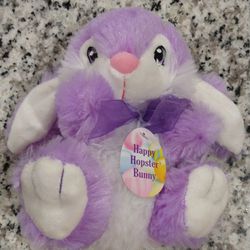 NEW Happy Hopster Bunny Plush Toy  - It must go!!  Thumbnail
