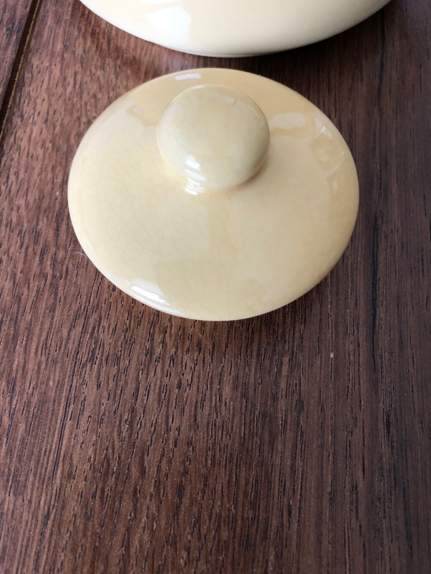 Pier one Tea for one set Yellow