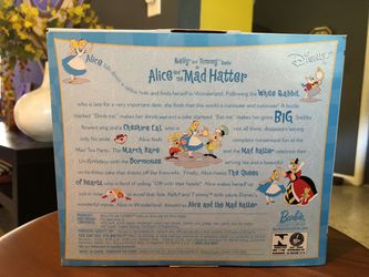 Collector Toy Set 2002 Mattel / Disney Kelly And Tommy As Alice And The Mad Hatter . Thumbnail