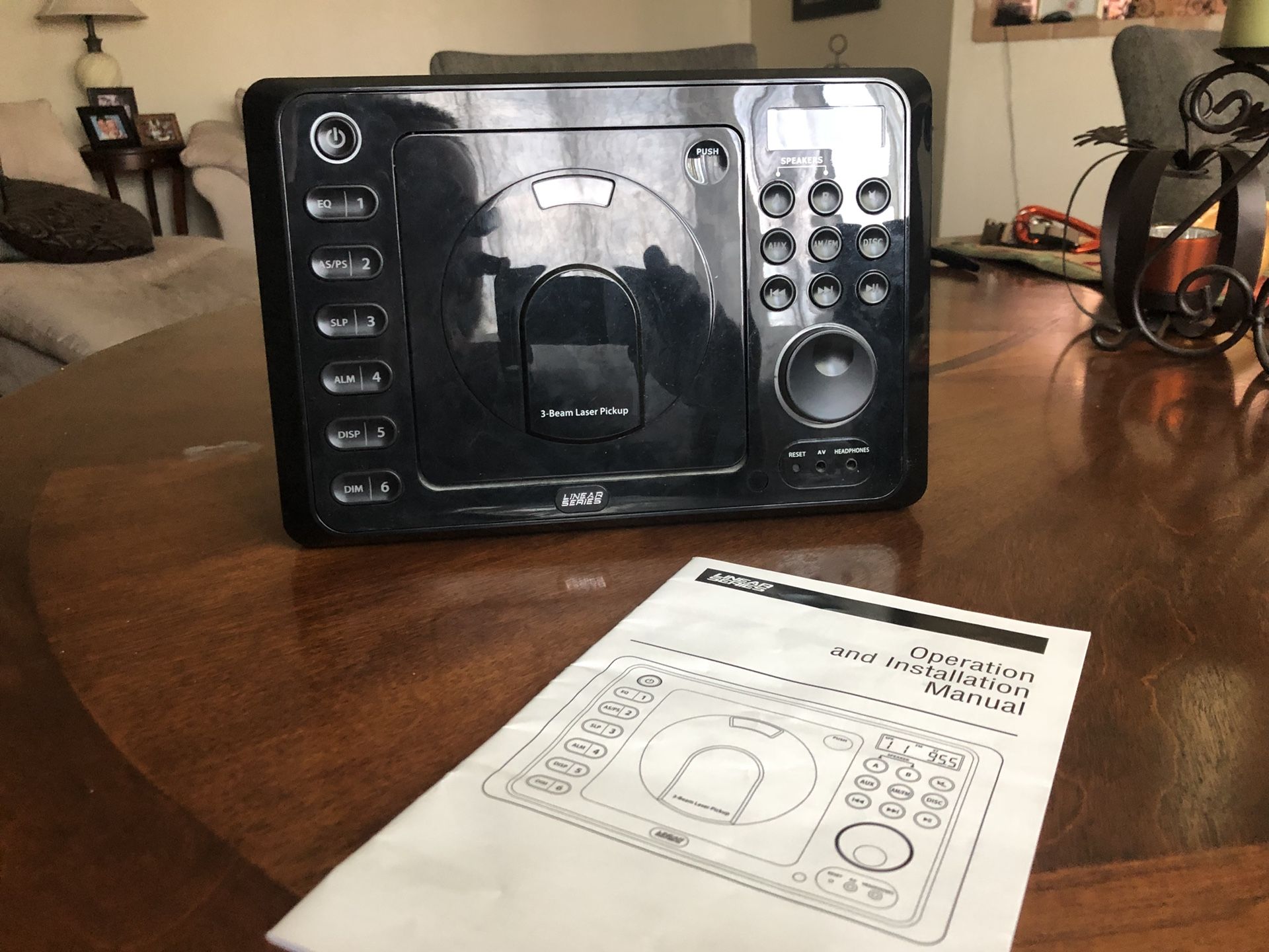 Magnadyne RV4500 RV Stereo Reciever DVD Player, AM/FM, CD, Aux for