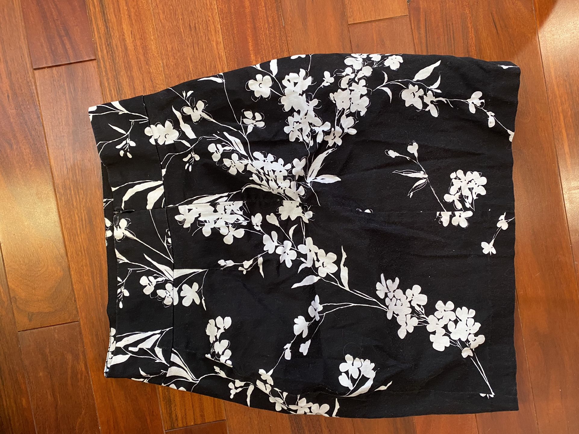 Black And White Skirt