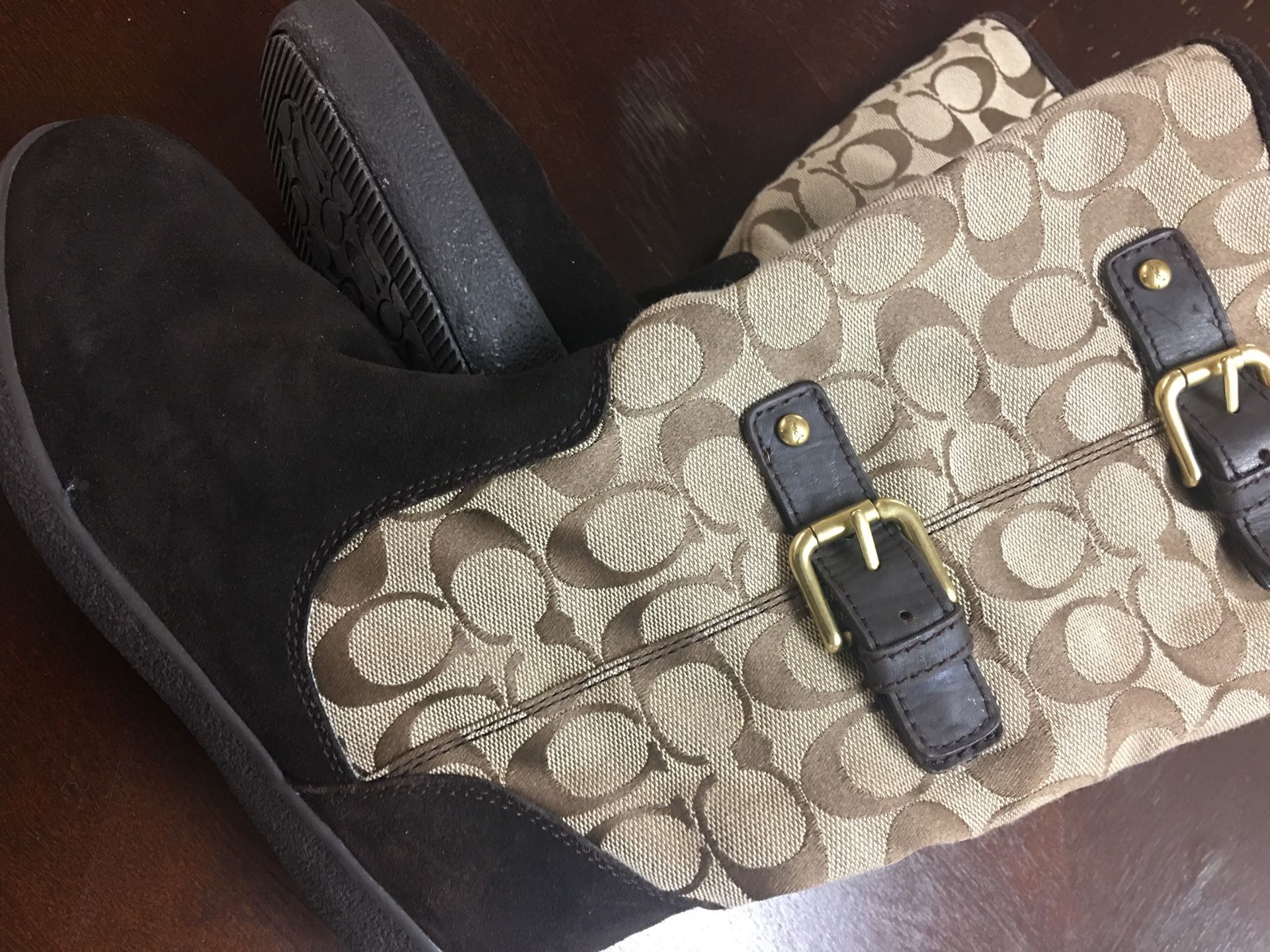 Coach boots