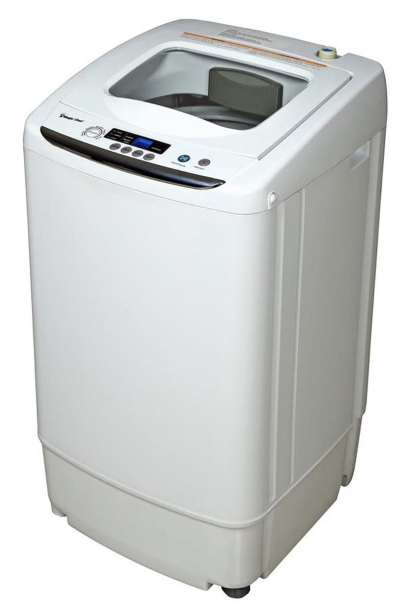 Magic Chef 0.9 cu. ft. Compact Top load Washer, White