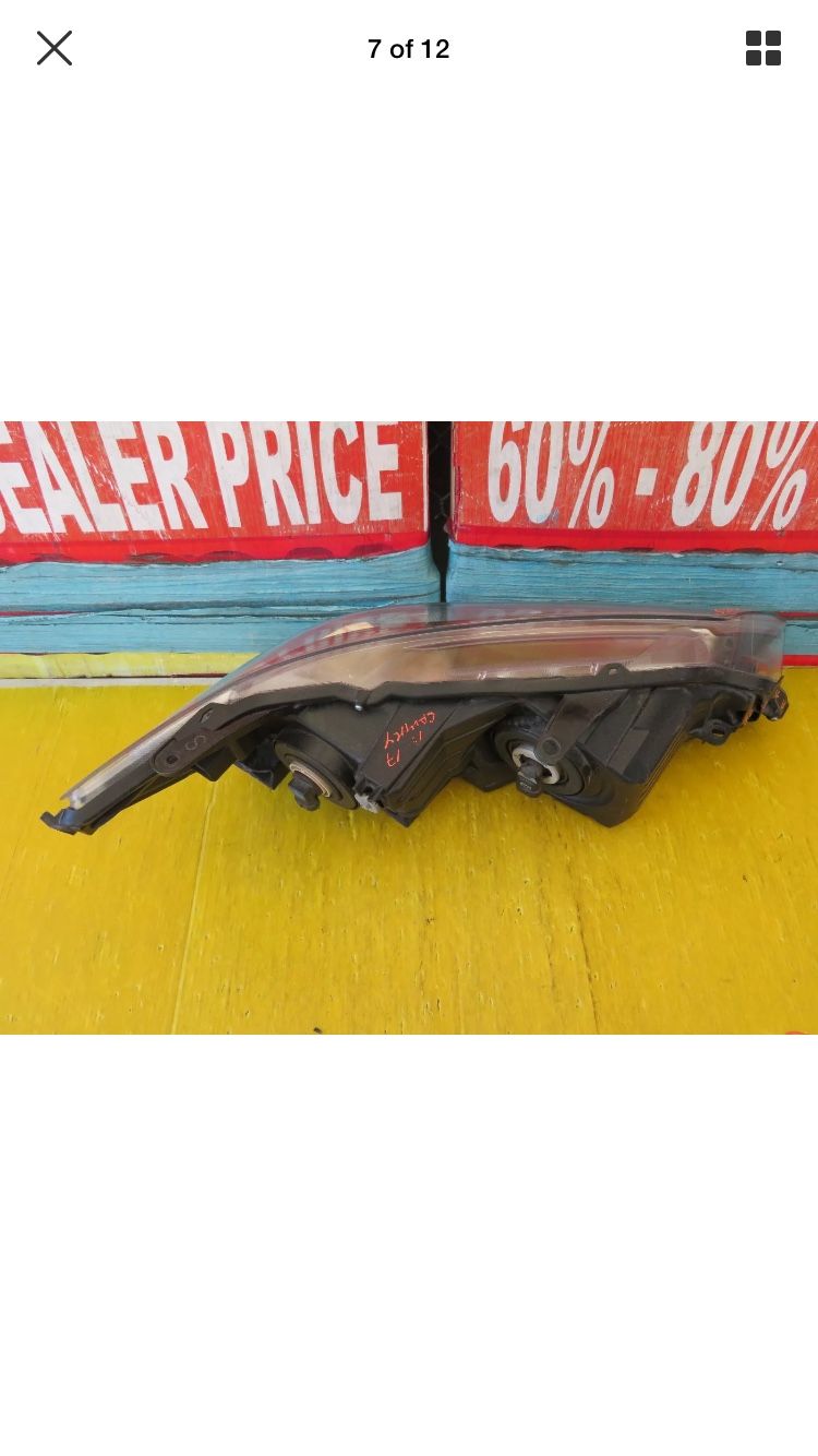 2015 2016 2017 TOYOTA CAMRY LEFT DRIVER SIDE HEADLIGHT OEM