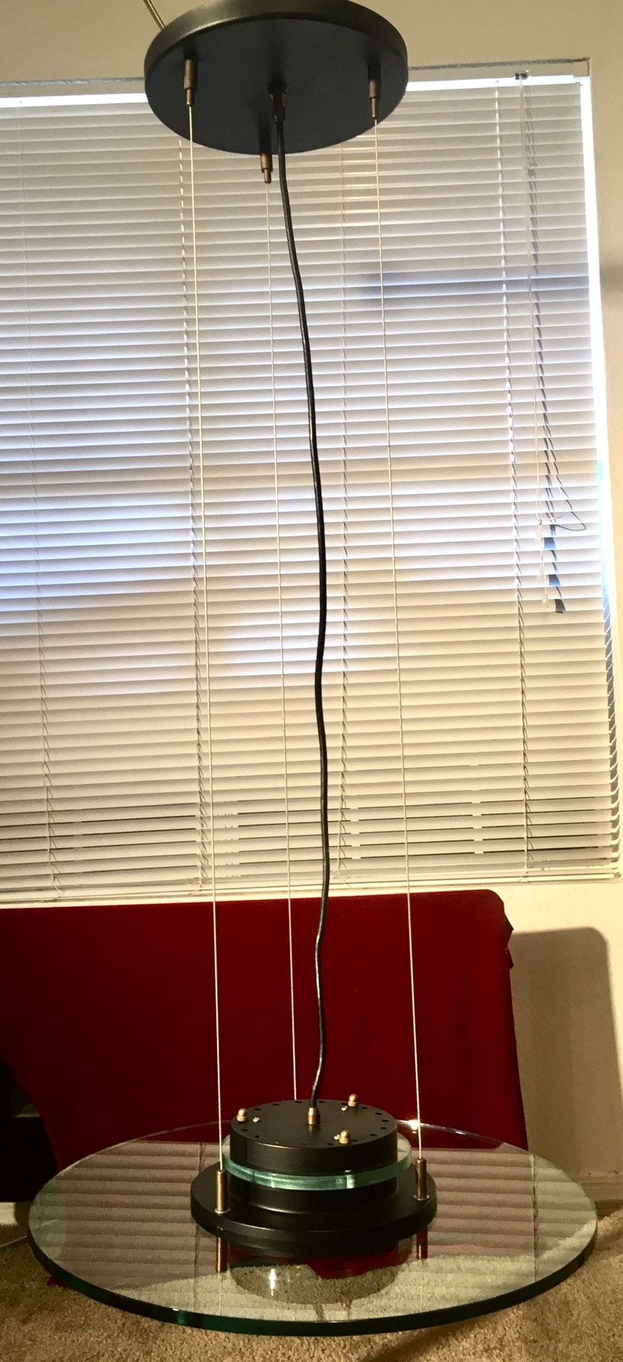 Modern hanging lamp Hmax42xW20 inch