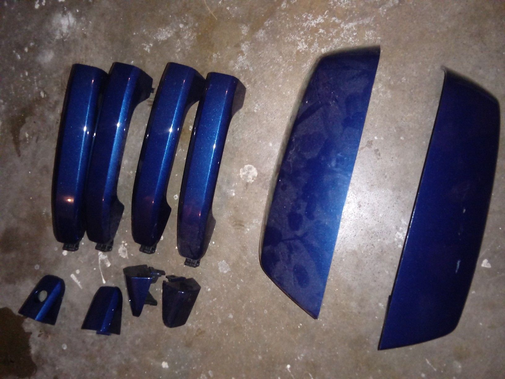 15 -18 silverado door handle mirror caps