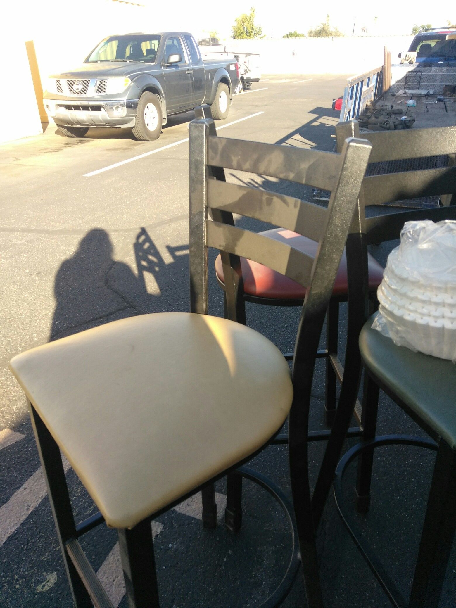 Bistro table and chairs