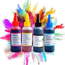 Printer Ink Refill Dye Ink or HP Inkjet Printer Cartridges 1Set 4 Pcs Thumbnail
