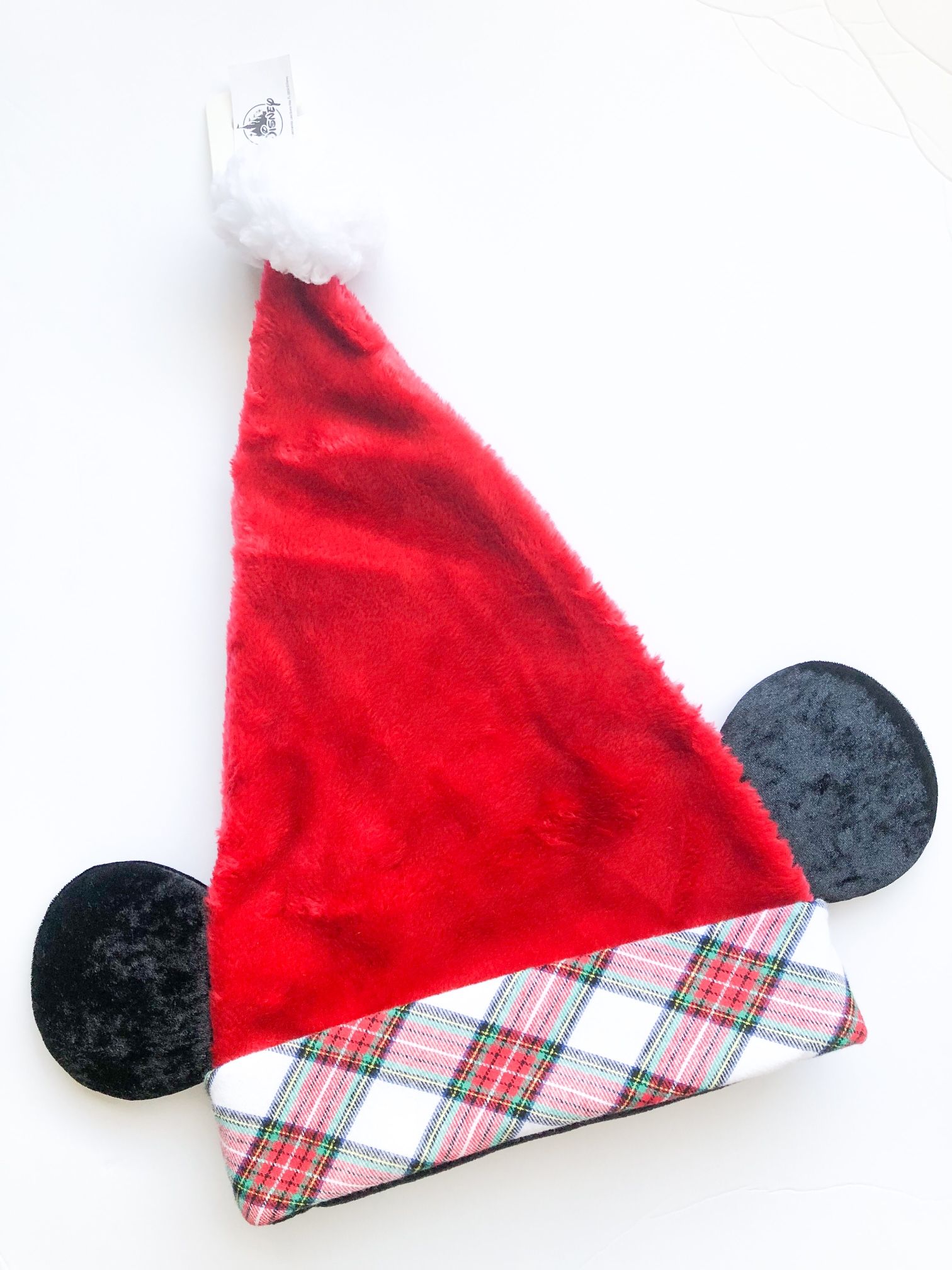 Disney Parks Santa Hat Mickey Ears