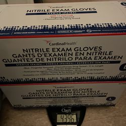 Nitrile Exam Gloves Two Large  Thumbnail
