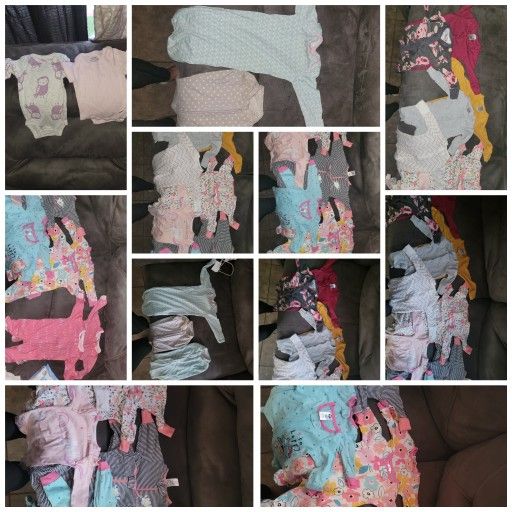 Baby Girl Clothes And Mobi And 4moms