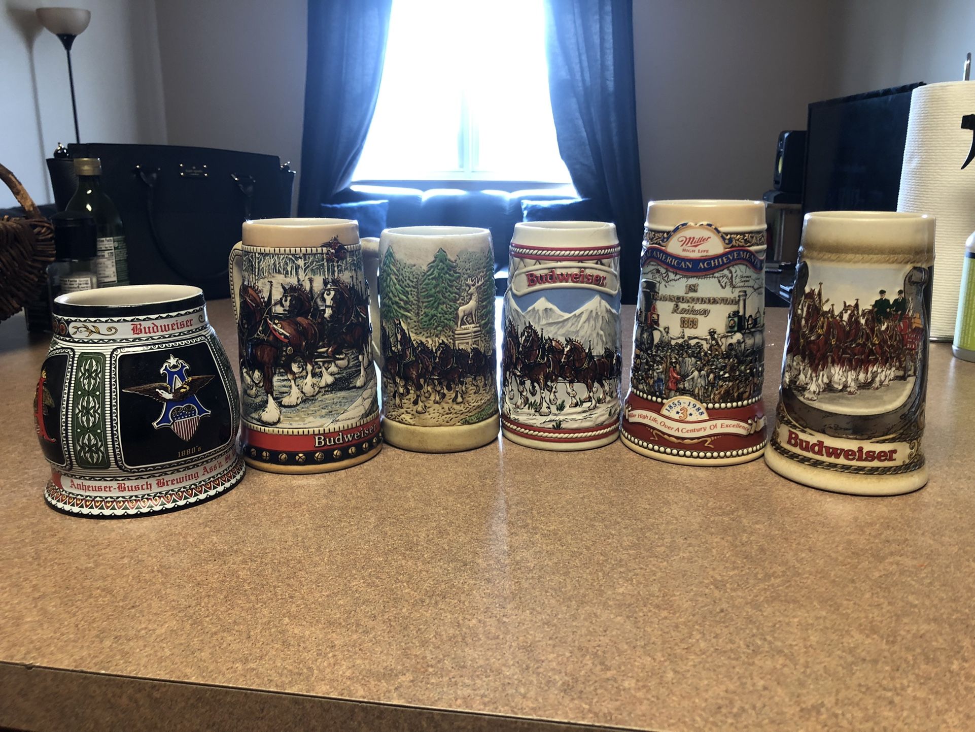 Budweiser Mugs