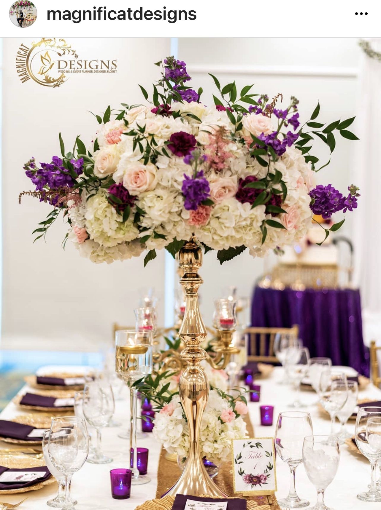 15 Gold Metal Centerpieces