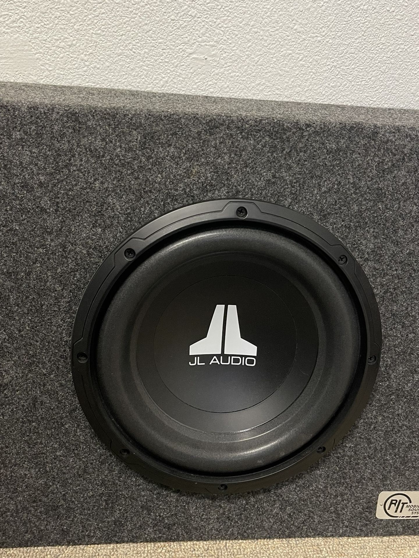 Jl Audio 10 Subwoofer With Box 10w03 4 For Sale In Lynnwood Wa Offerup