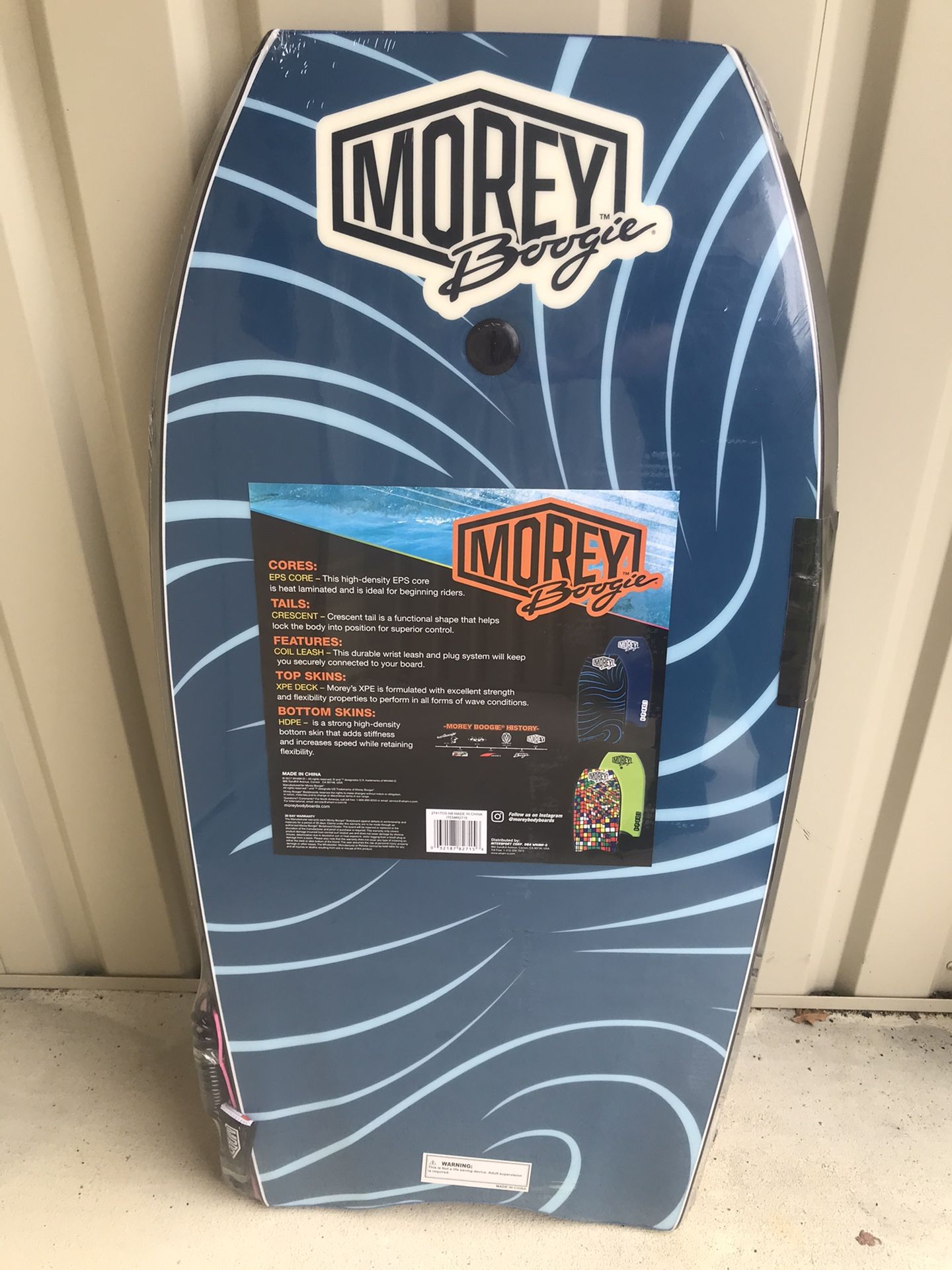 Morey Boogie Board Vapor 42.5. BRAND NEW