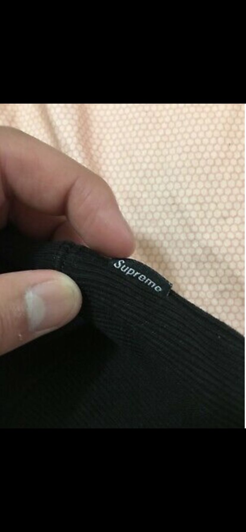 Black Supreme Hoodie