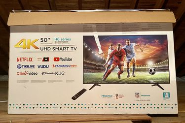 50” 4K Smart TV With Wall Mount Thumbnail