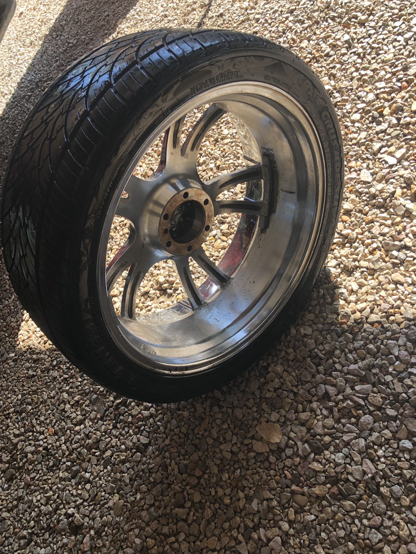24 chrome 6 lug