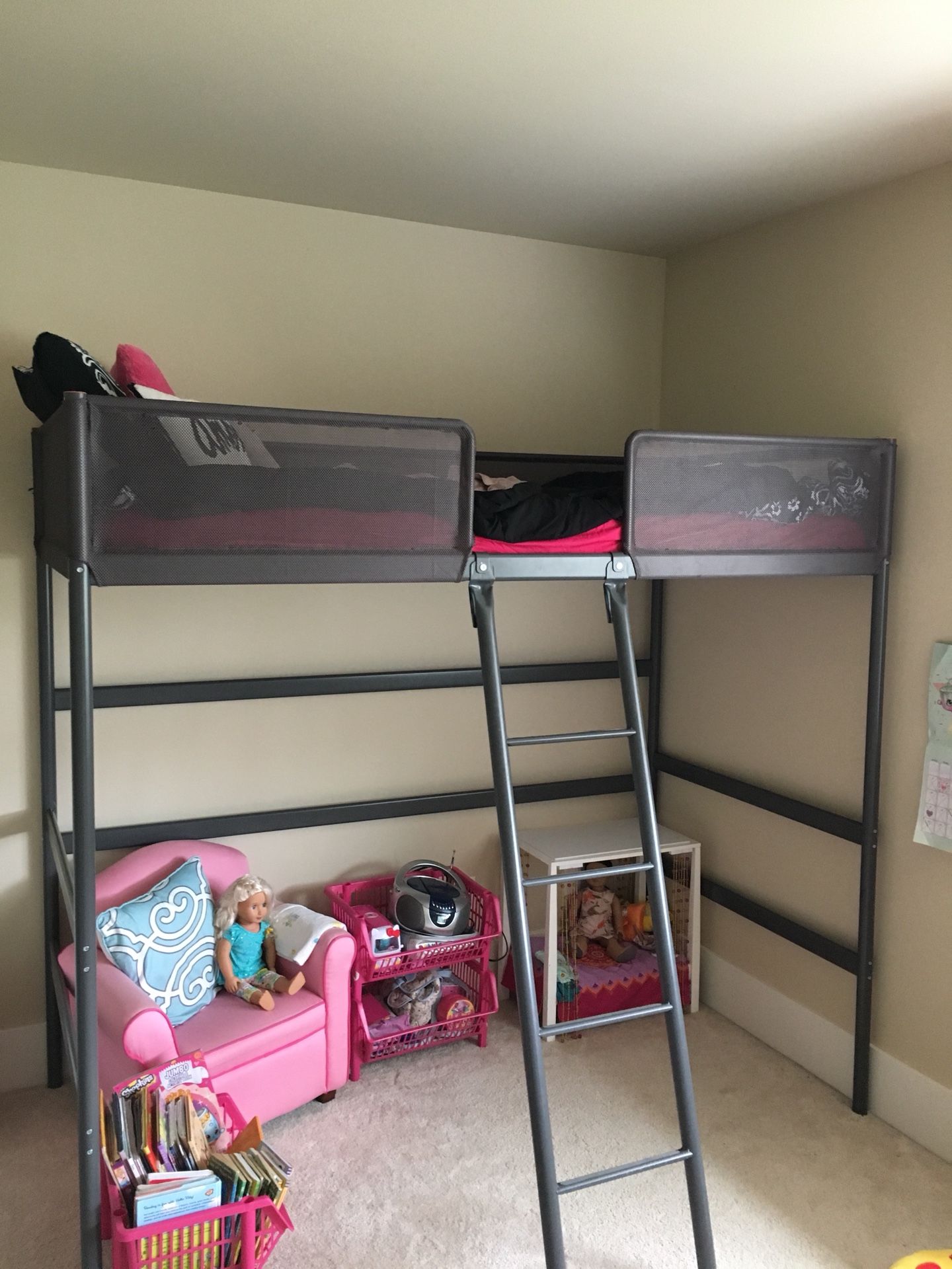 Ikea Tuffing Loft Twin Bed With Mattress For Sale In Renton Wa Offerup