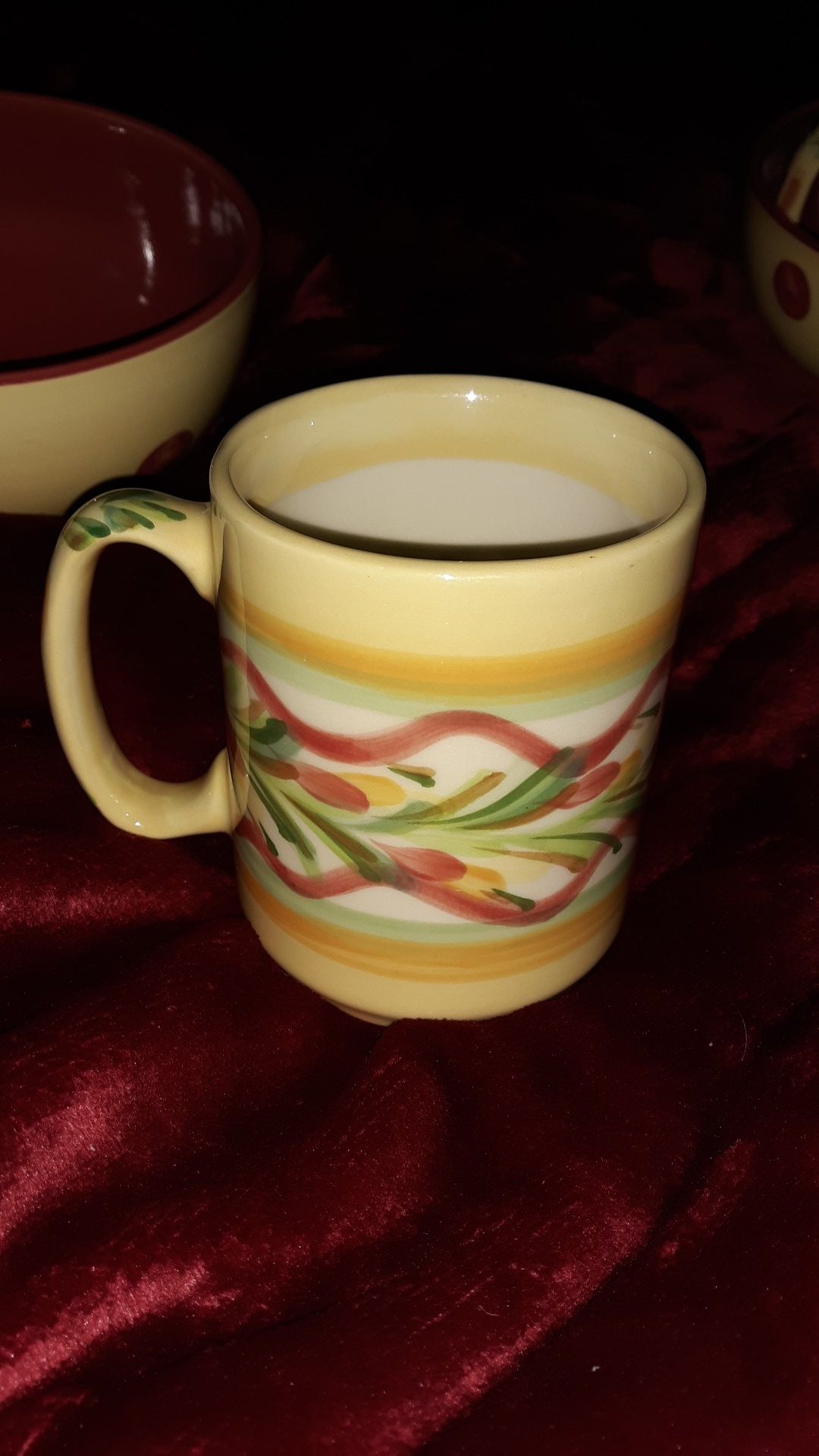 Coffee and bowl set
