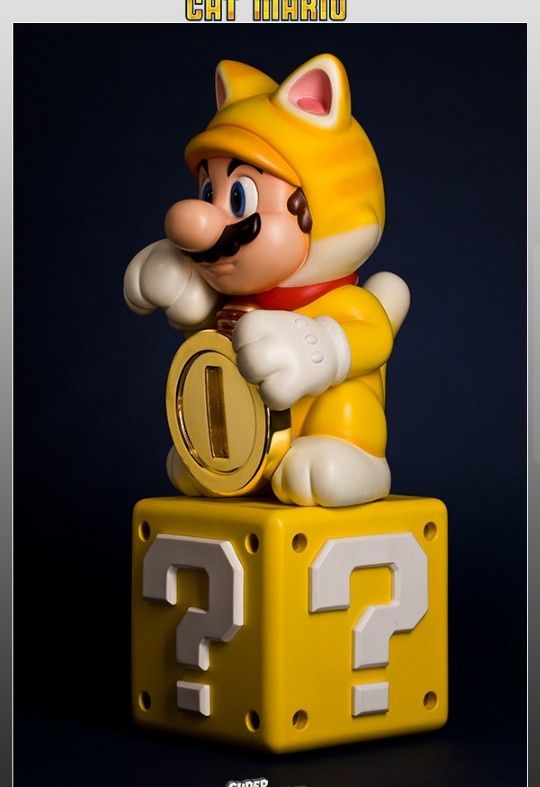 New Cat Mario Statue