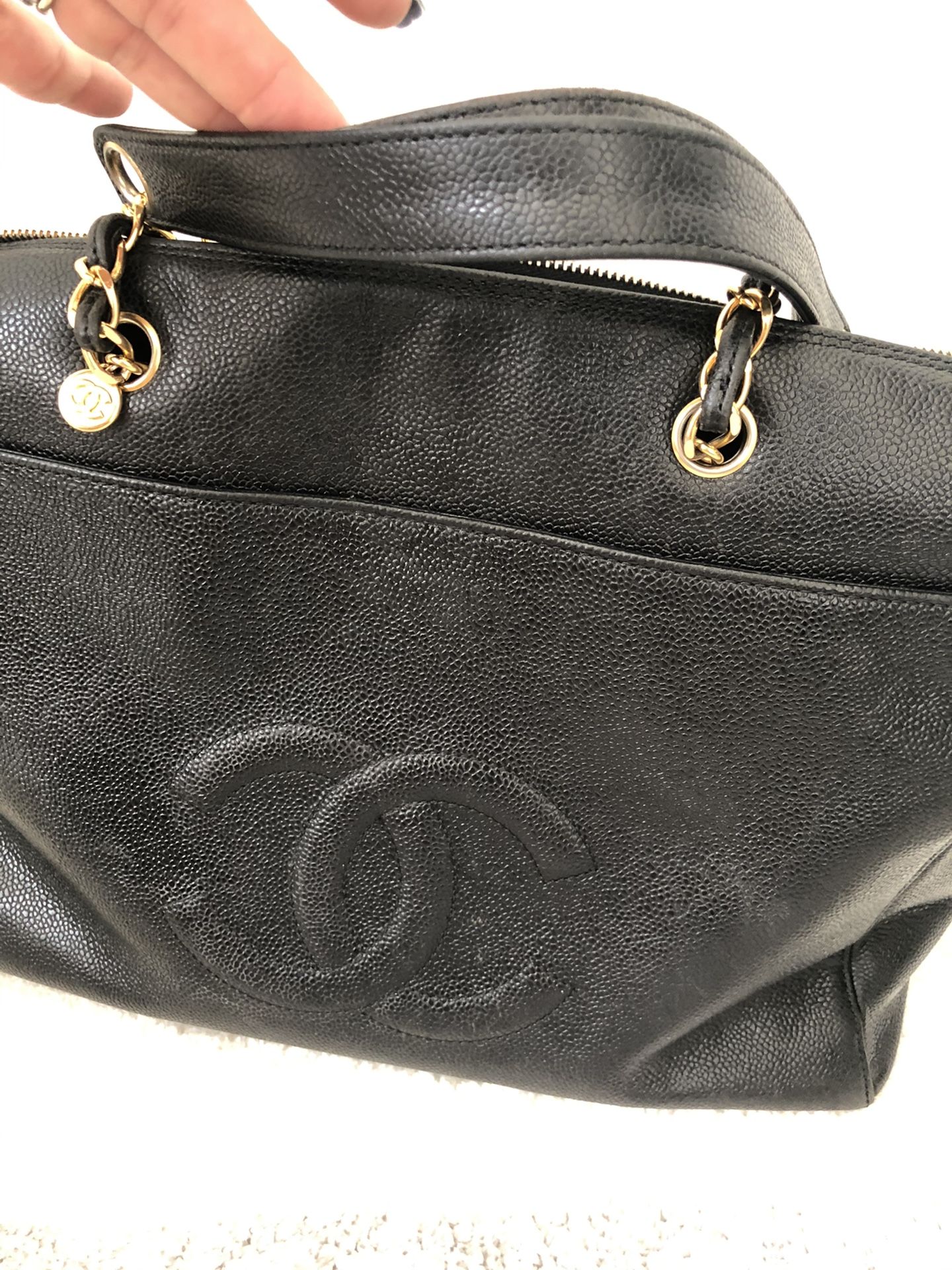 CHANEL BOSTON LARGE SHOULDER AUTHENTIC BAG