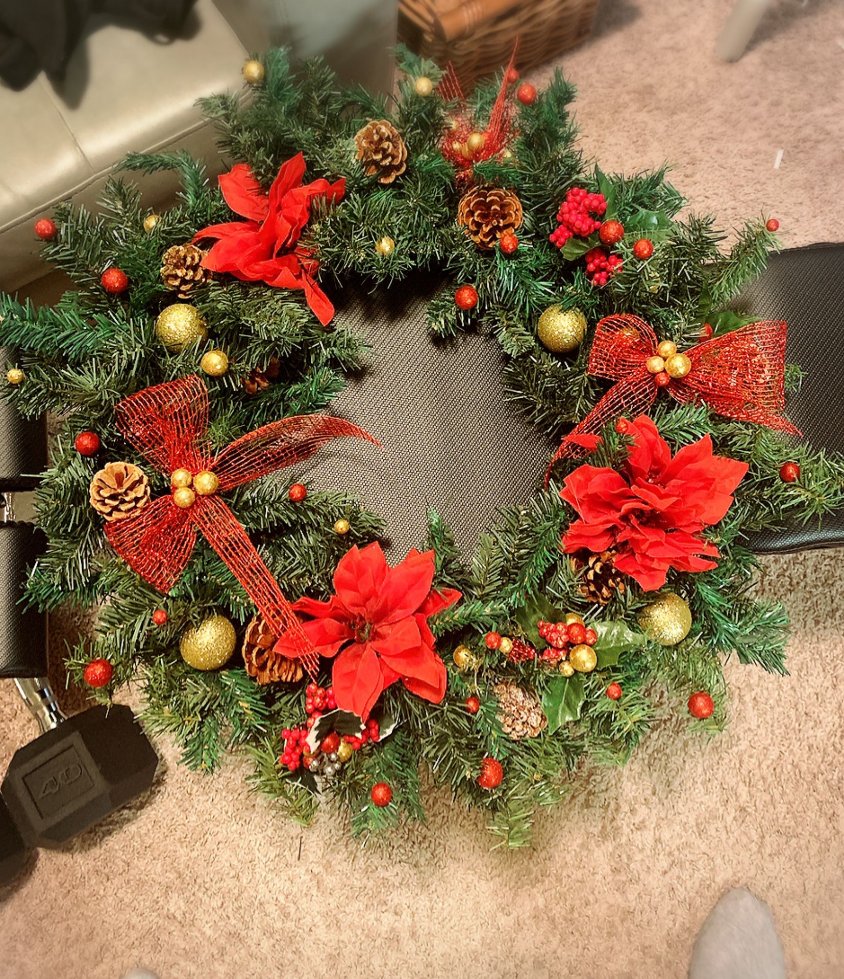 Christmas Wreaths 25’’