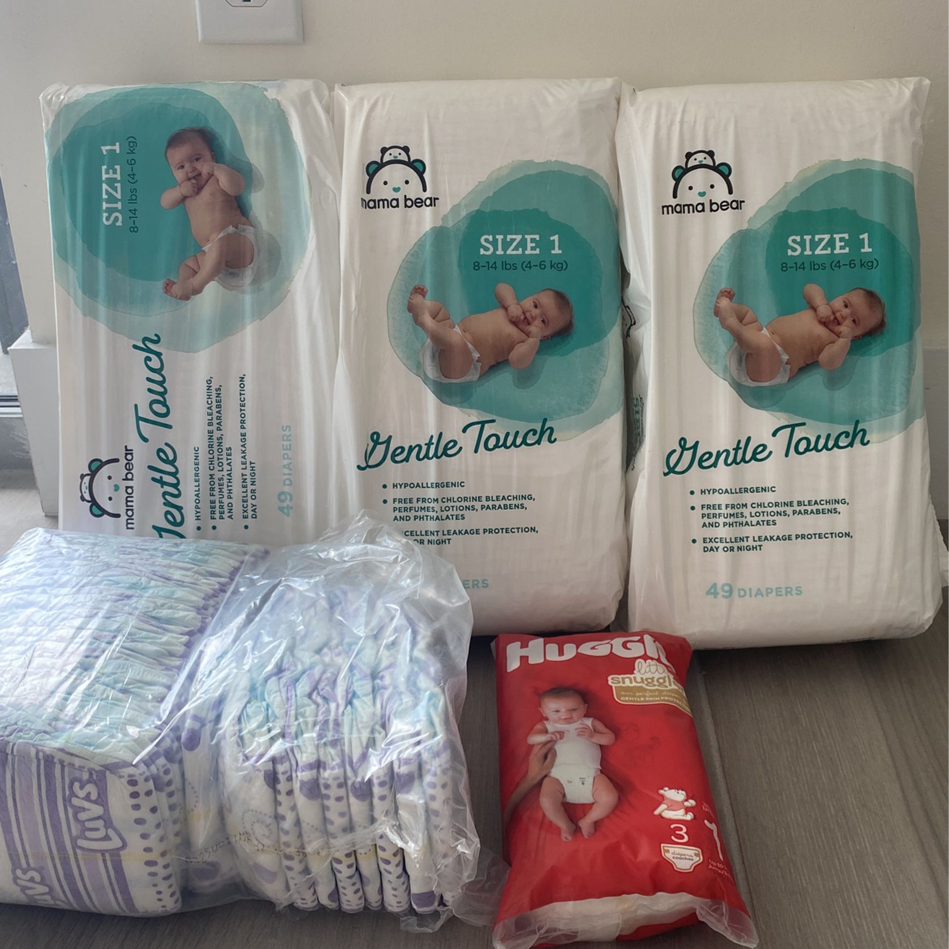 Size 1 Disposable Diapers