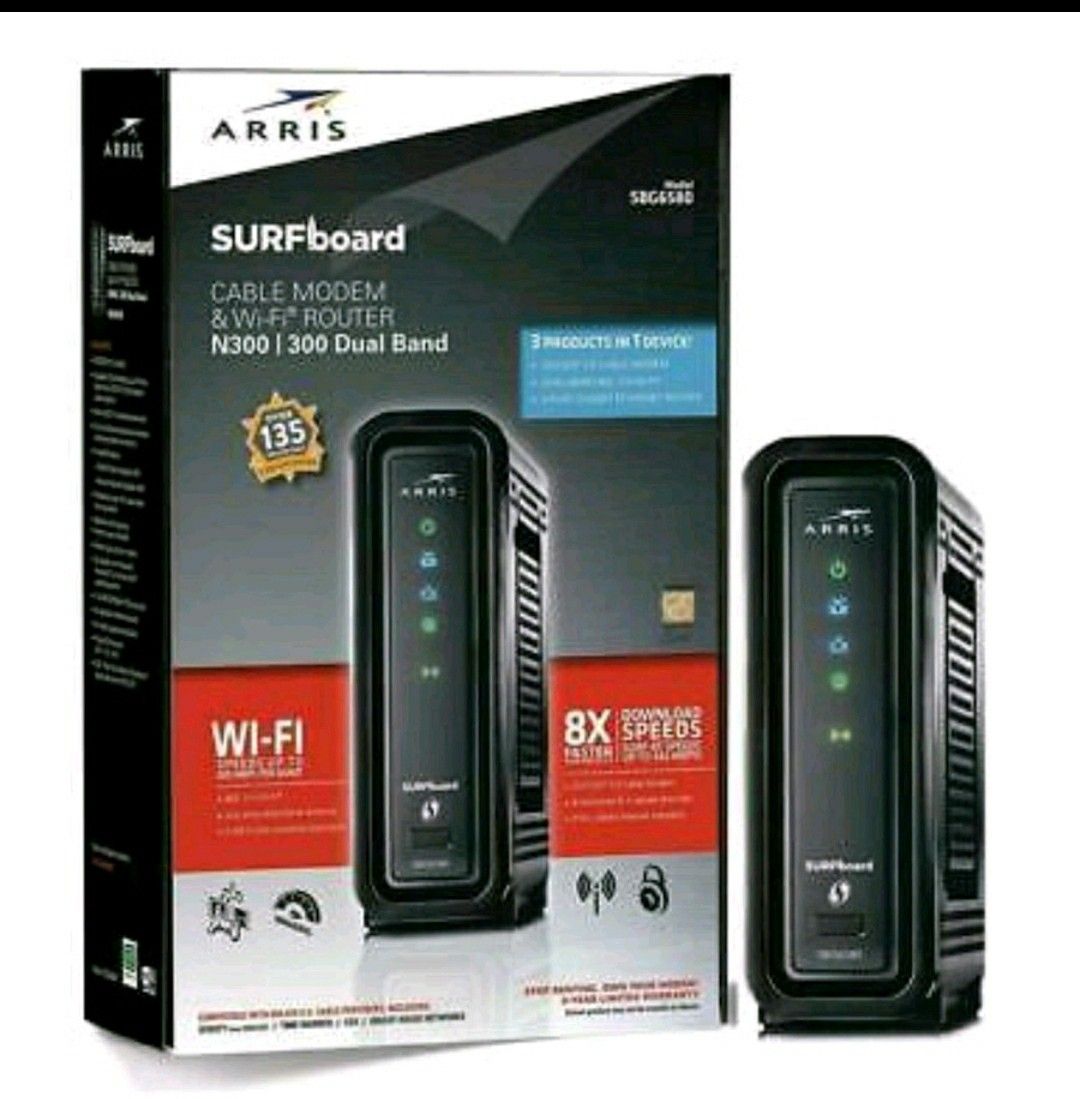 New MOTOROLA ARRIS DOCSIS 3.0 Cable Modem Router COMCAST, XFINITY,TIME WARNER, COX